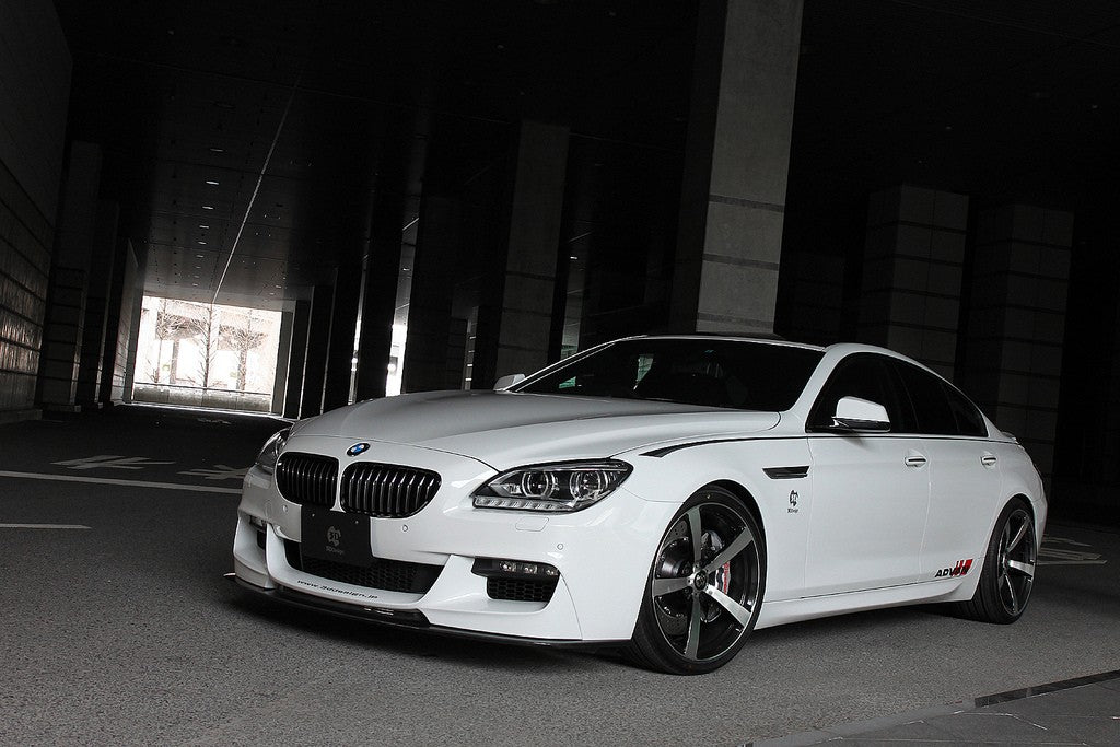 3ddesign front lip spoiler bmw 6 series f06 f12 f13 3