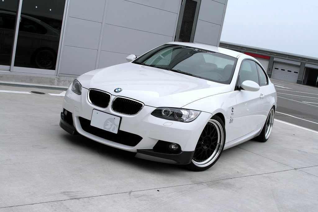 3ddesign front splitter bmw 3 series e92 e93 m sport cf 3