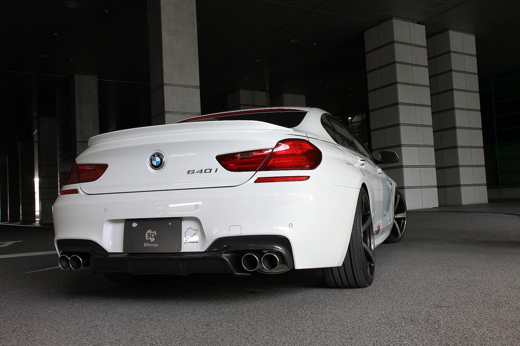 3ddesign rear diffuser bmw 6 series f06 f12 f13 3