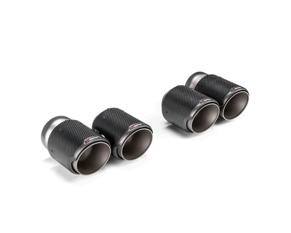 Akrapovic carbon tailpipes BMW G80 m3