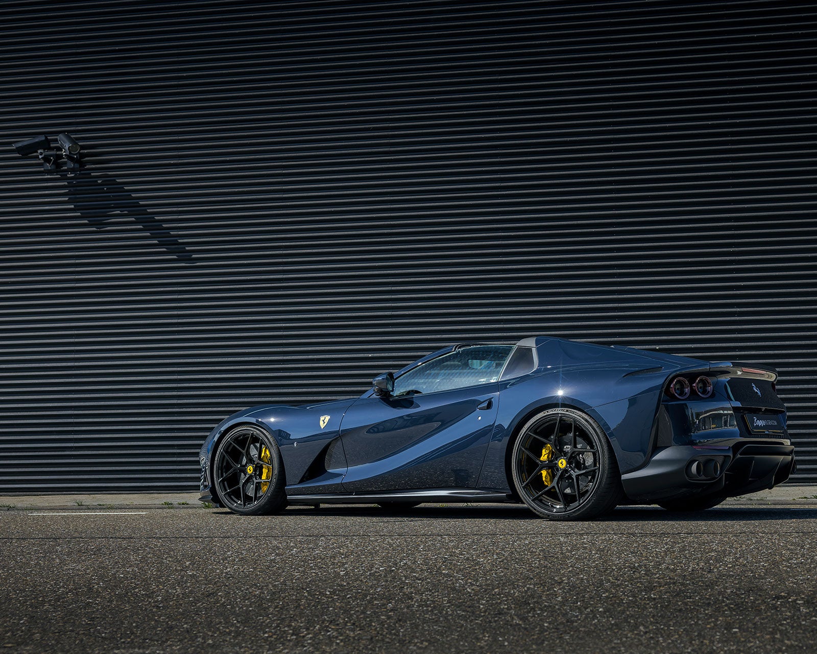 Ferrari 812 GTS lowered with novitec springs