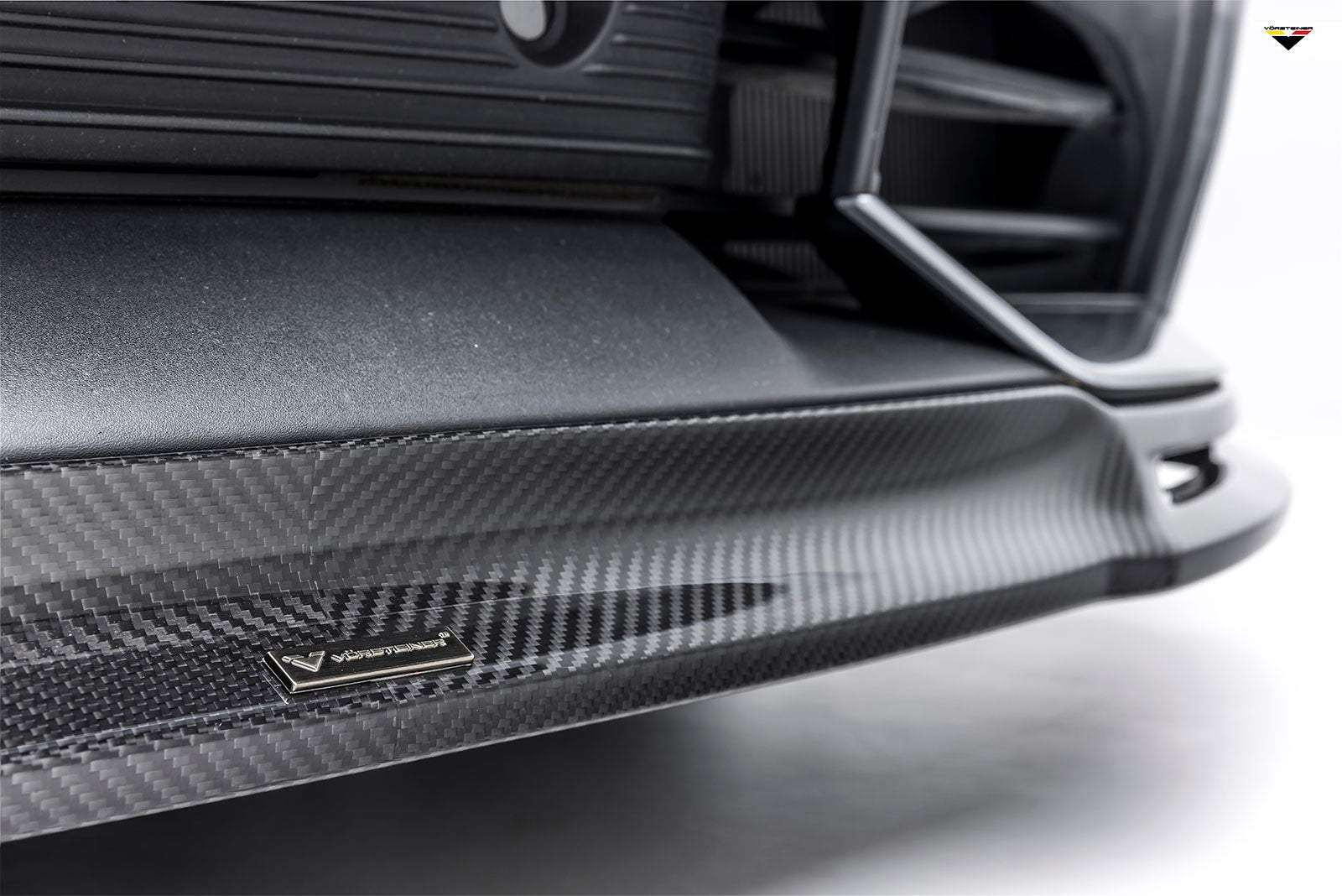 Vorsteiner carbon front spoiler Porsche Taycan