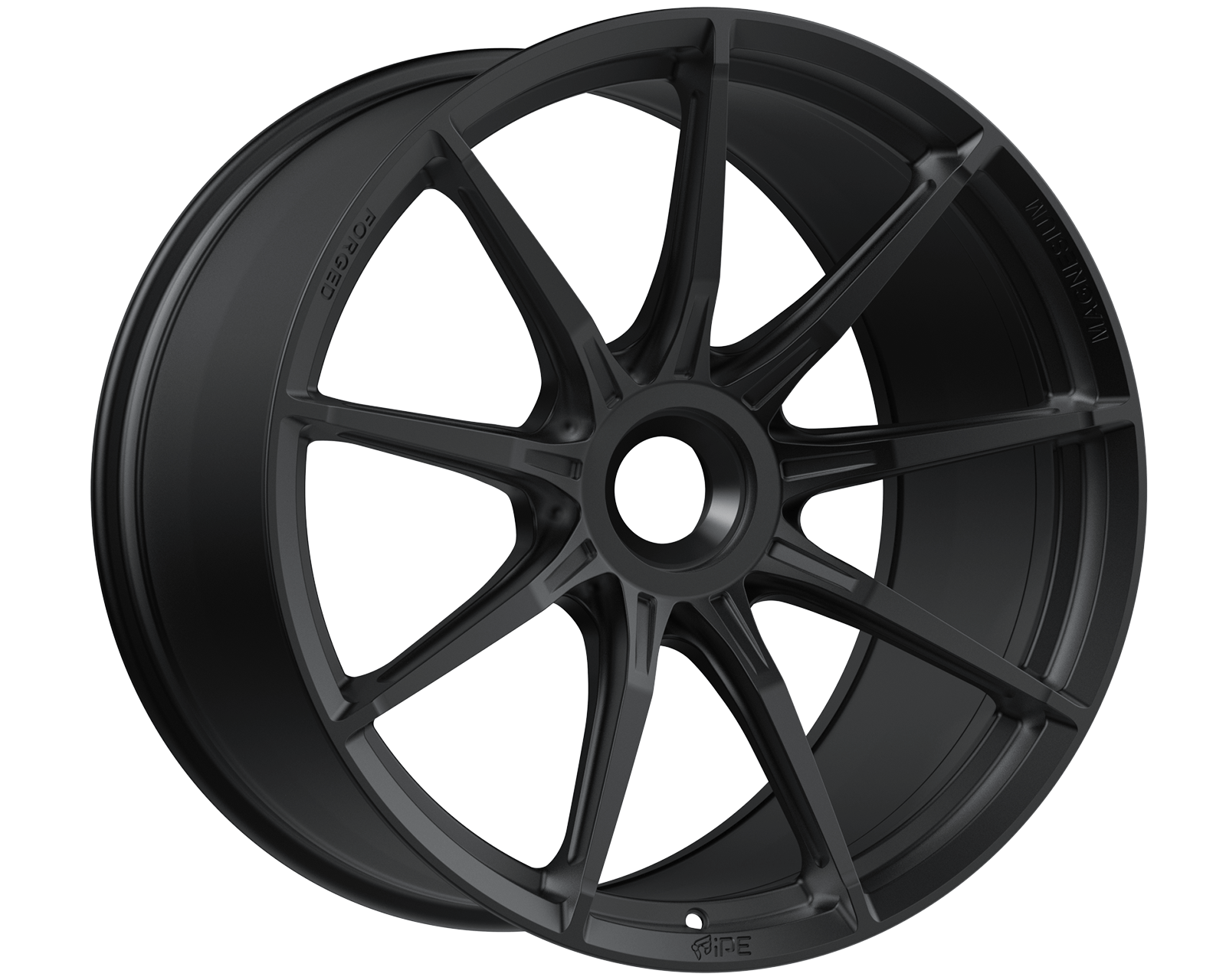 IPE MFR02 magnesium wheel Porsche 992 GT3 satin black