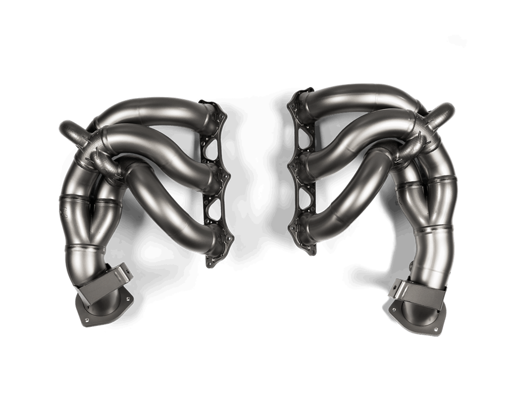 Akrapovič Evolution Header Set Porsche 718 Cayman GT4 RS equal length
