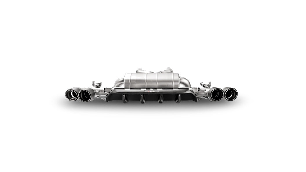 akrapovic bmw f90 m5 carbon diffuser matte 2