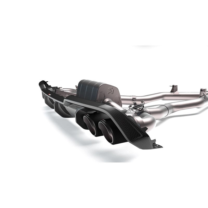 akrapovic diffuser bmw m8 gloss