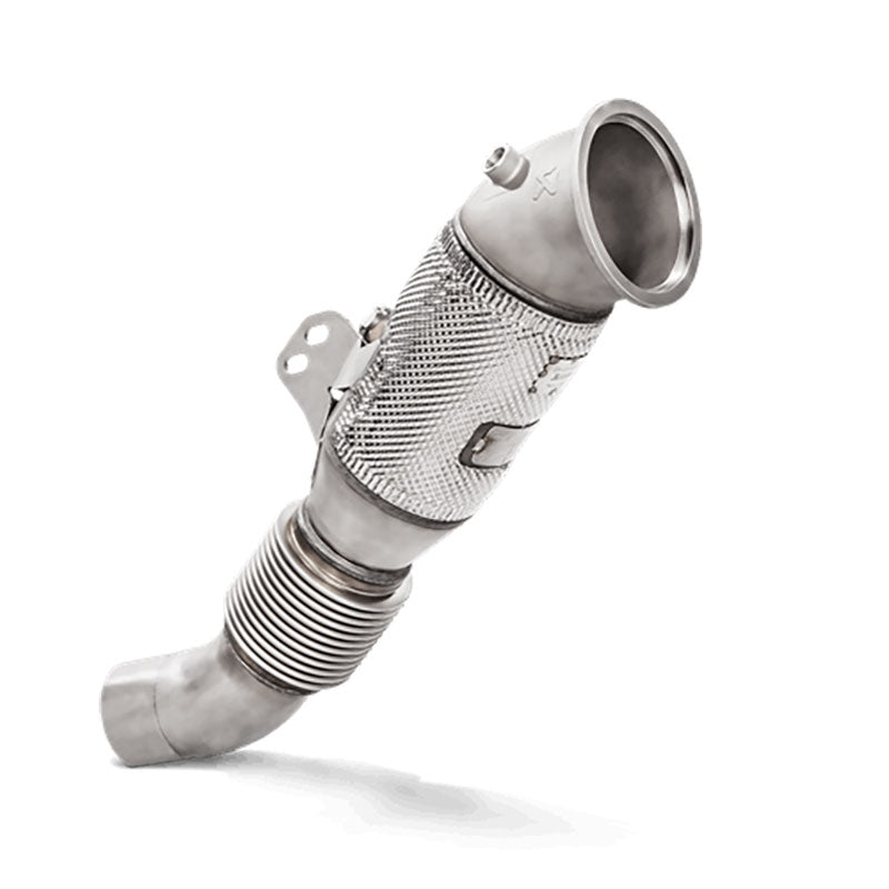 akrapovic downpipe bmw m140 f20 2