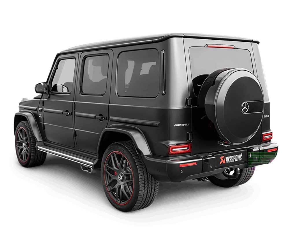akrapovic exhaust mercedes g63 amg w463a