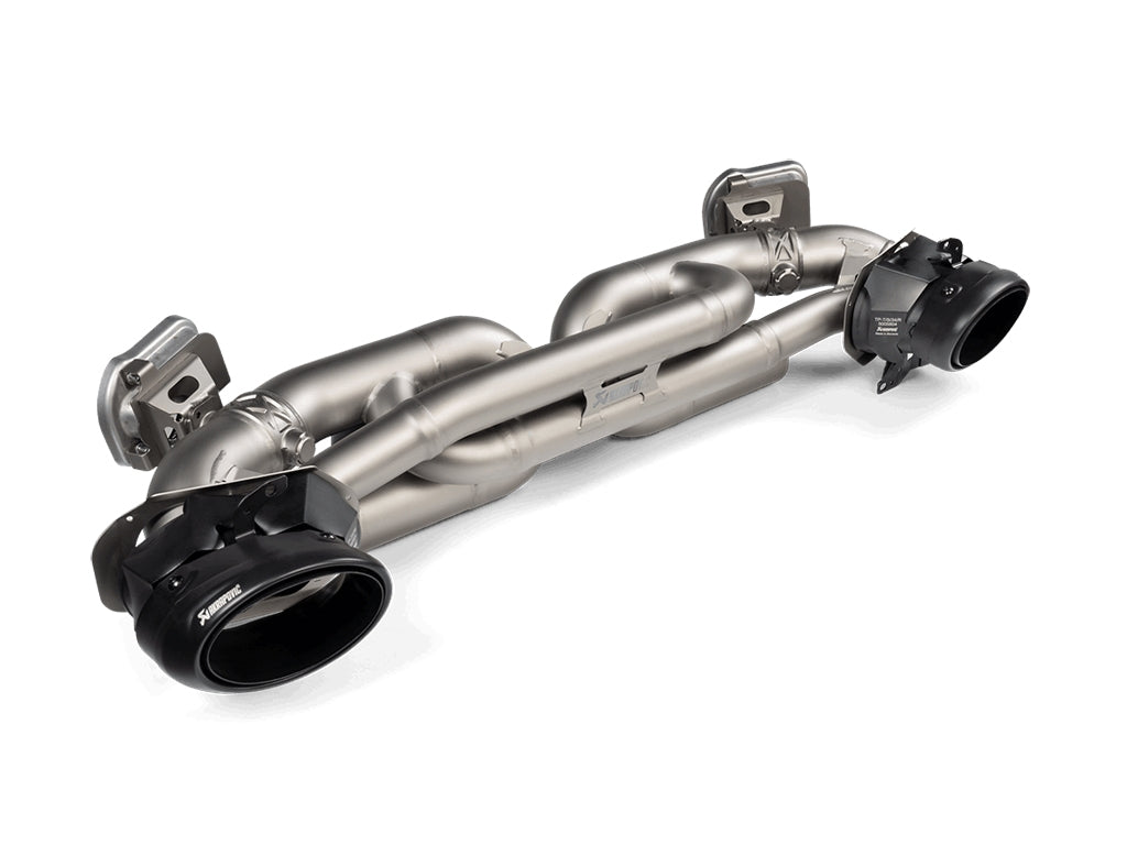 Akrapovic exhaust Porsche 992 Turbo S
