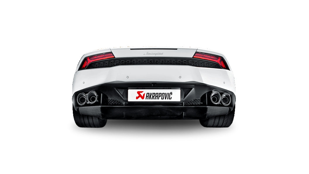 akrapovic slip on exhaust lamborghini huracan 2