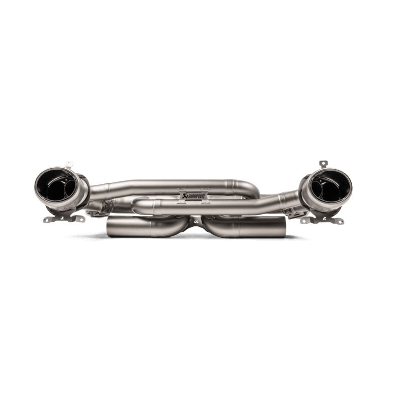 akrapovic slip on race exhaust porsche 992