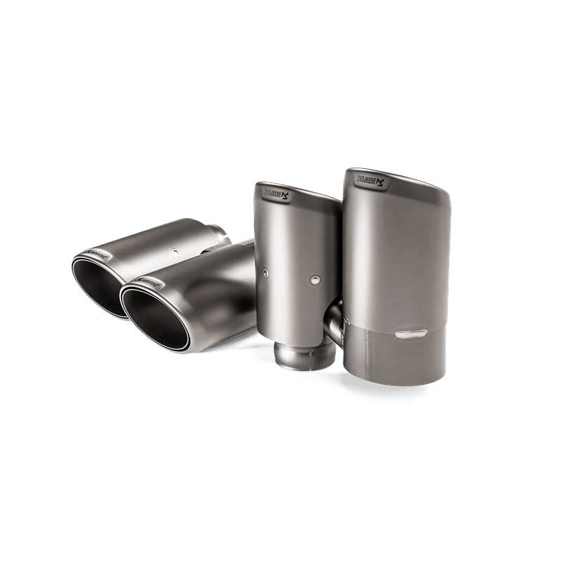 akrapovic titanium tailpipes porsche cayenne coupe 536 1