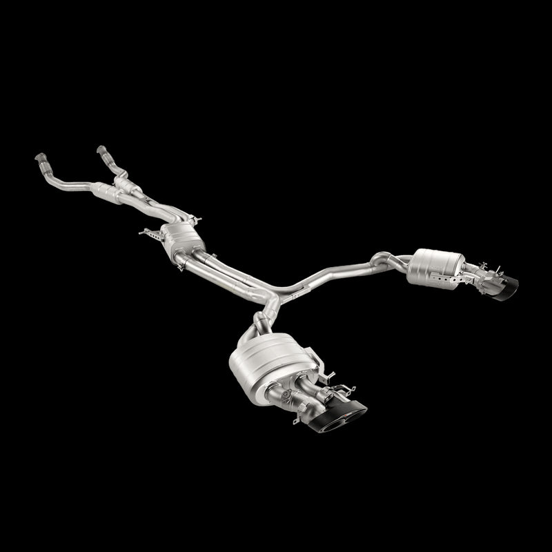 akrapovic evolution exhaust uitlaat audi rs7 sportback c7 2