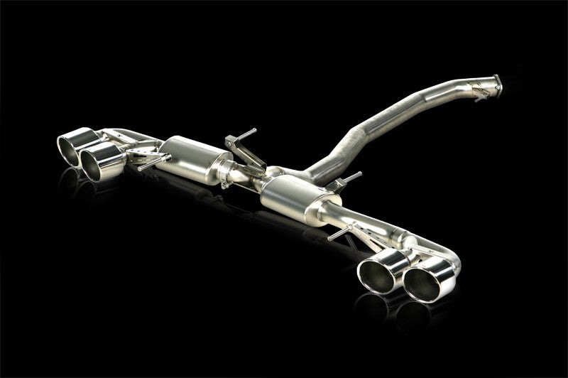 akrapovic slip on nissan gt r 3