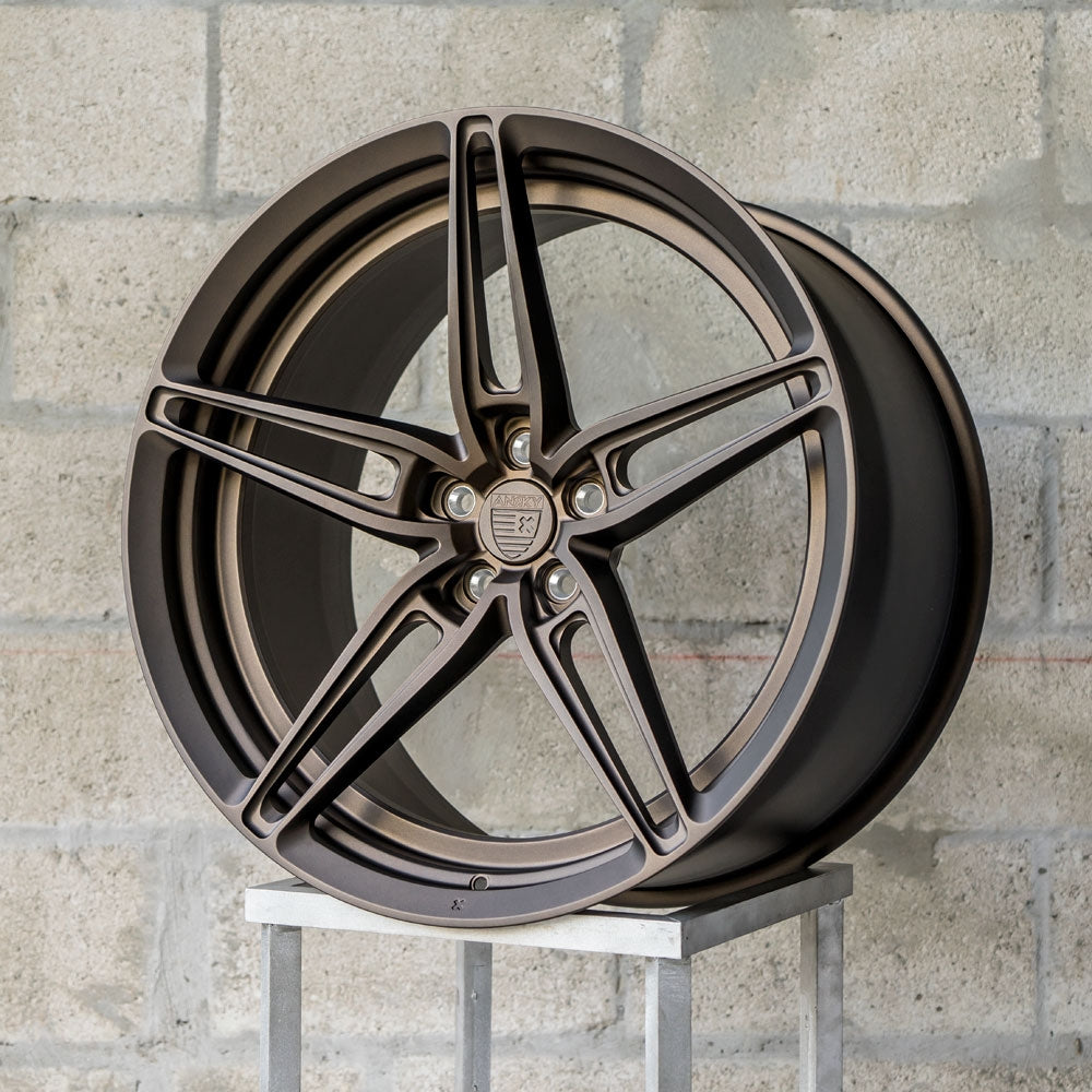ANRKY AN27 series two satin bronze finish