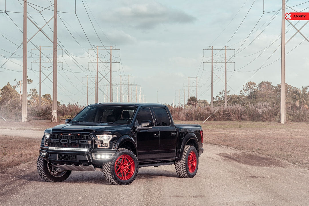 anrky wheels an36 r series 3 piece forged 3 ford f150 raptor