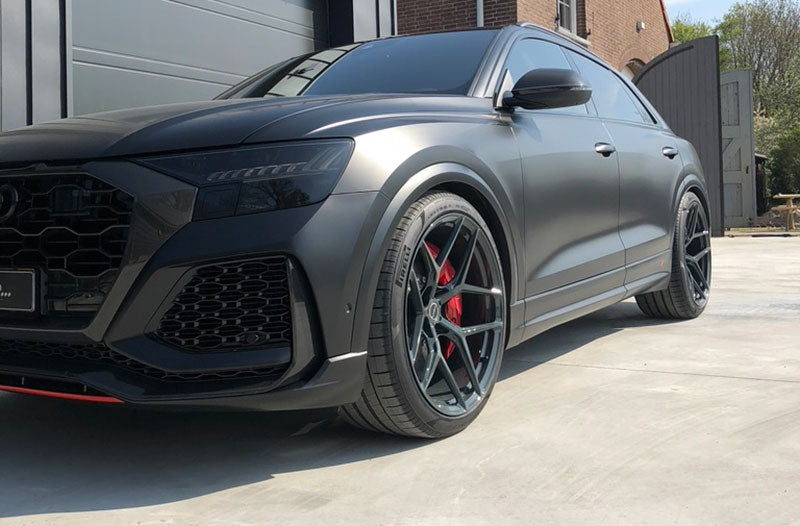 Audi RSQ8 with 22 inch Brixton forged wheels