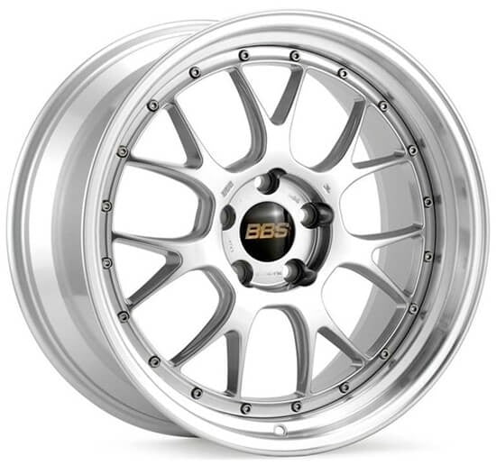 bbs lm r diamond silver wheel