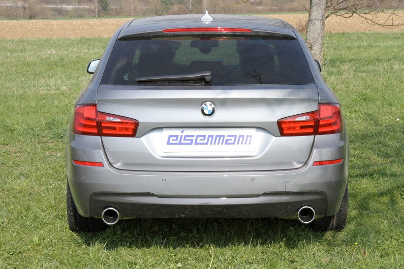 Eisenmann 2 x 102mm Performance Exhaust // BMW F11 535d