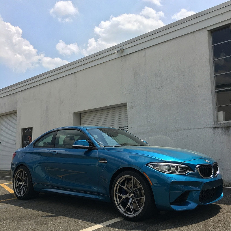 bmw f87 m2 bbs fir 19 inch platinum silver