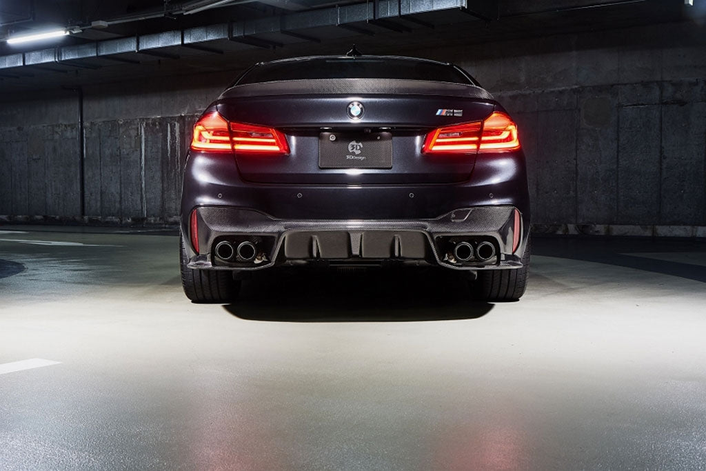 bmw f90 m5 diffuser 3ddesign undersplitter carbon