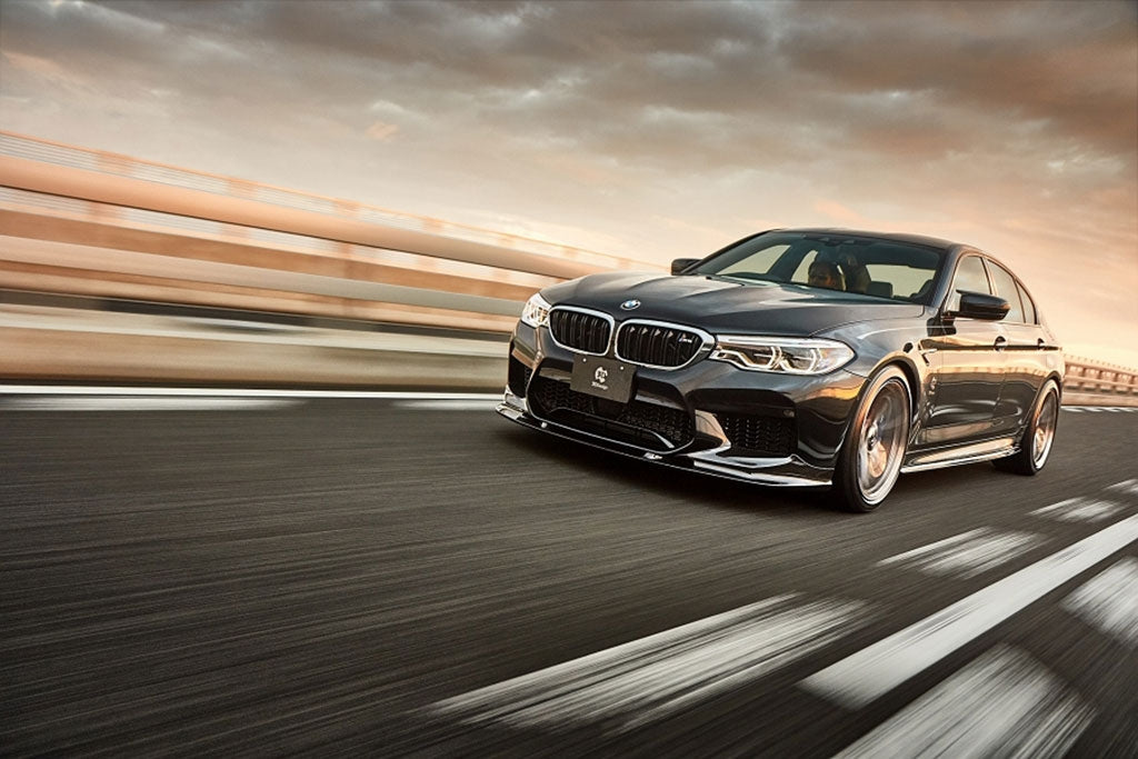bmw f90 m5 frontspoiler carbon