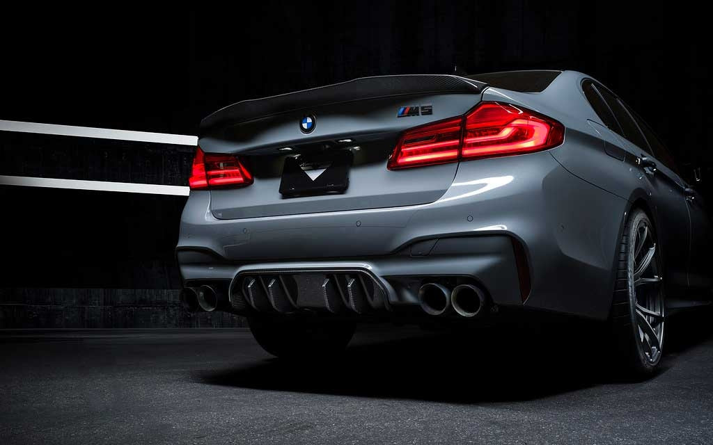 bmw f90 m5 vorsteiner carbon diffuser