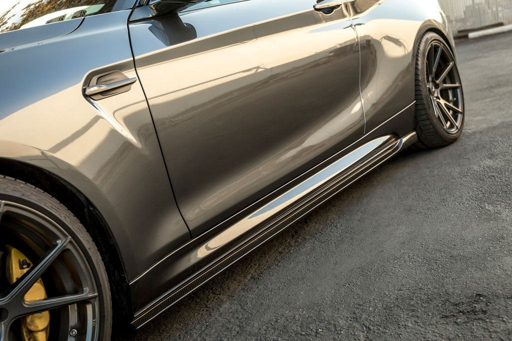 bmw m2 sideskirts carbon vorsteiner