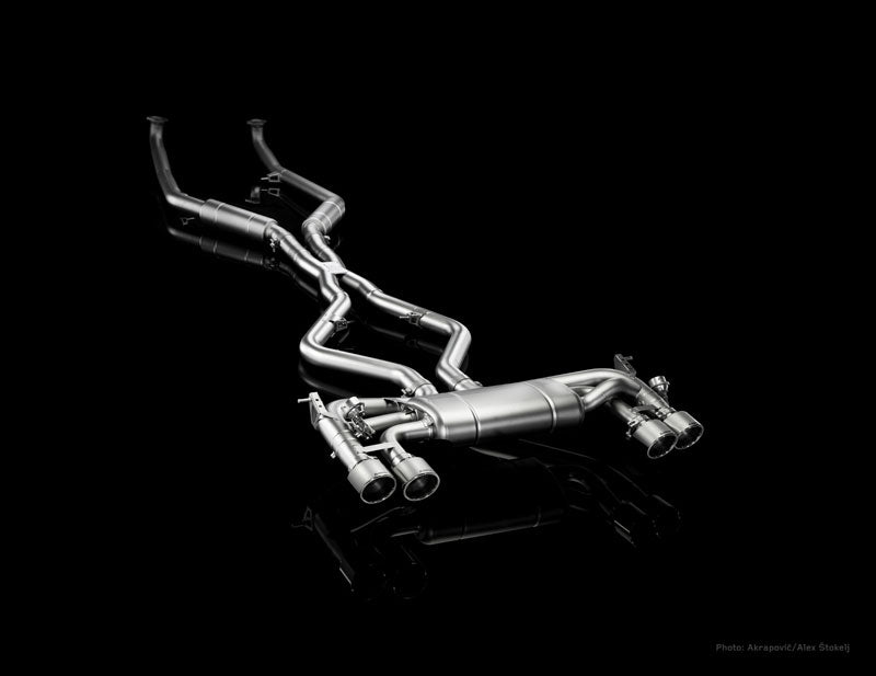 Akrapovic Evolution exhaust system // BMW E71 X6M