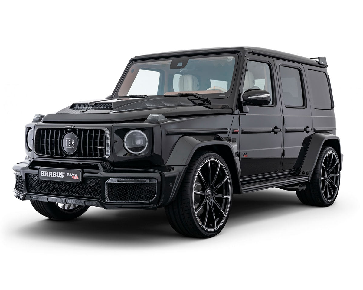 BRABUS Monoblock Z "Platinum Edition"  24 inch for Mercedes G63 w463a installed on a Brabus G63 AMG