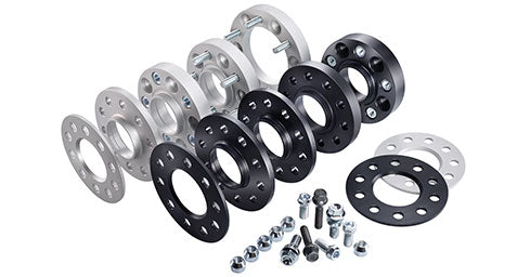 Eibach 20mm Wheel Spacer (Pair) - Silver for 2018-2023 BMW M550i