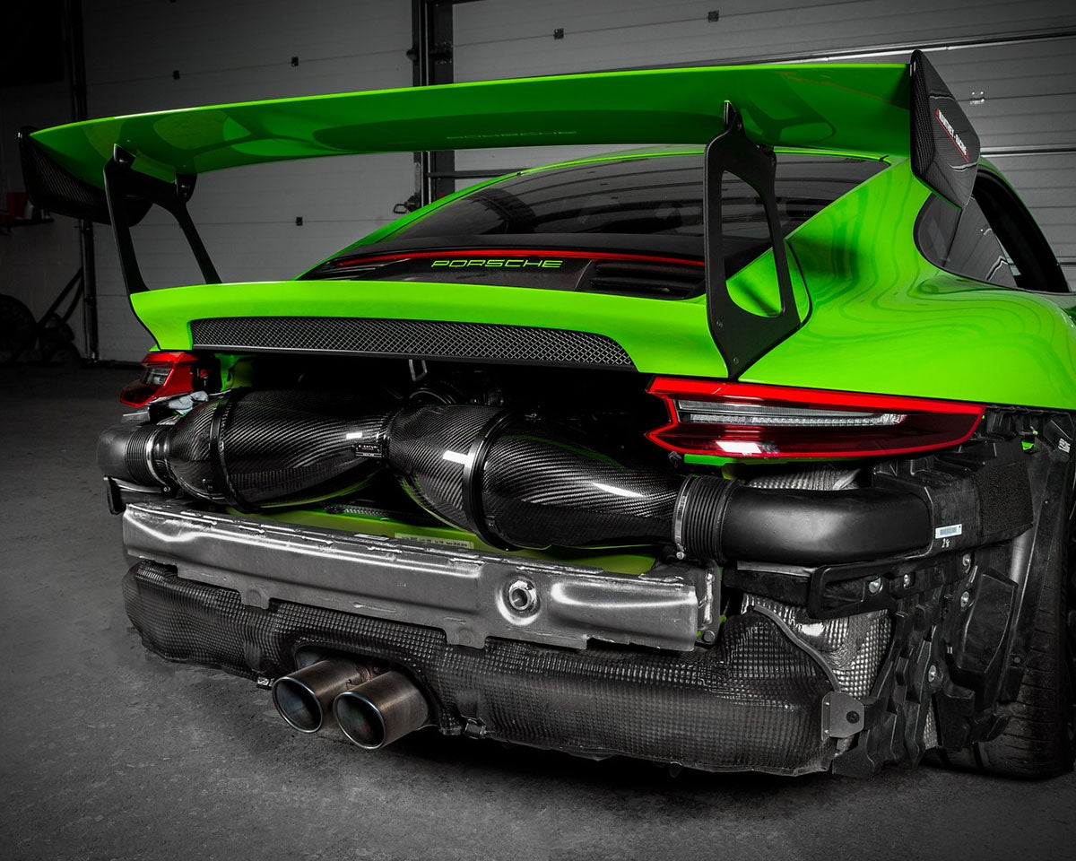 eventuri carbon intake porsche 991 gt3 rs installed