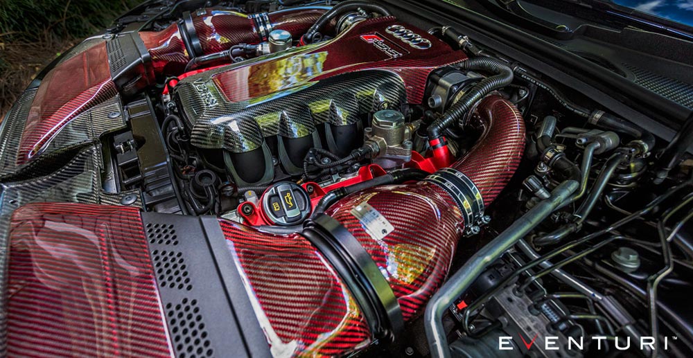 eventuri carbon styling audi b8 rs4 rs5 engine cover 5 1 1