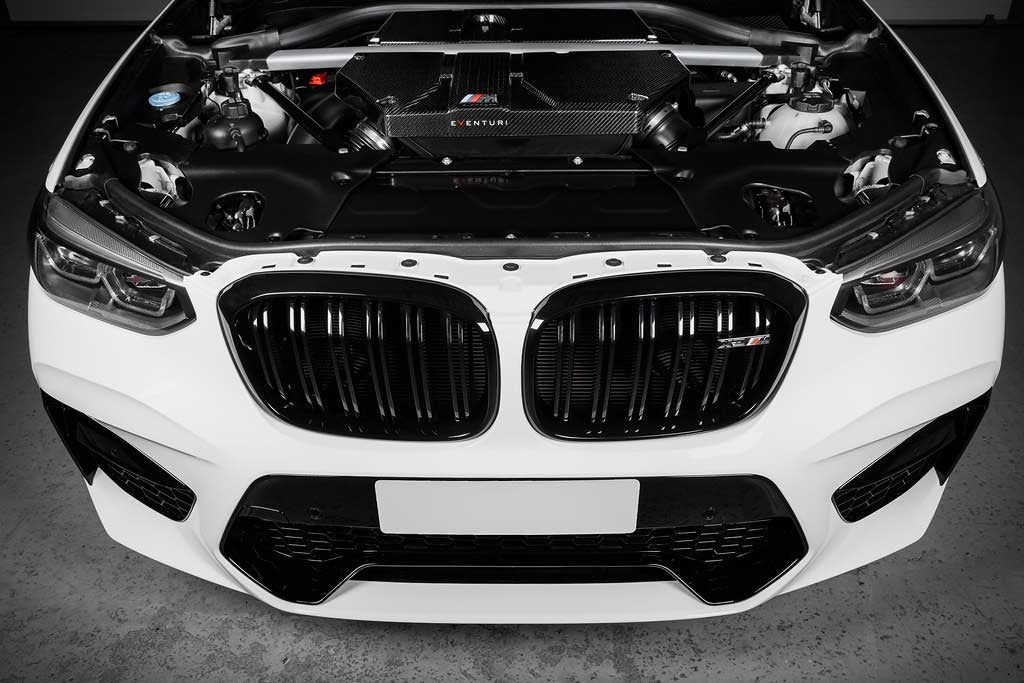 eventuri intake bmw f97 x3m f98 x4m engine bay
