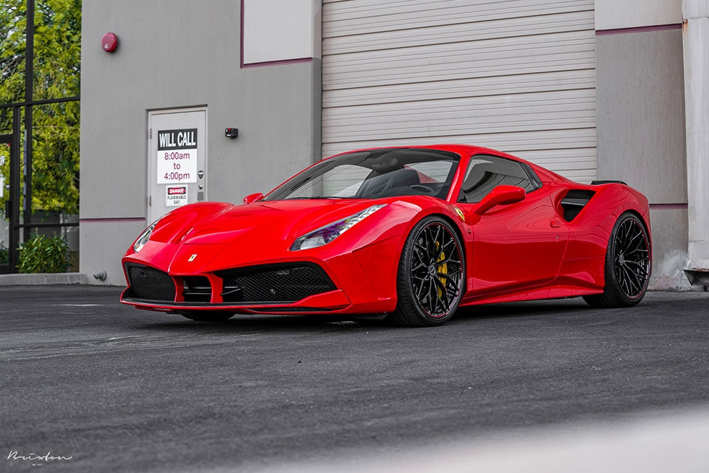 ferrari 488 wheels brixton forged cm6 duo series 1