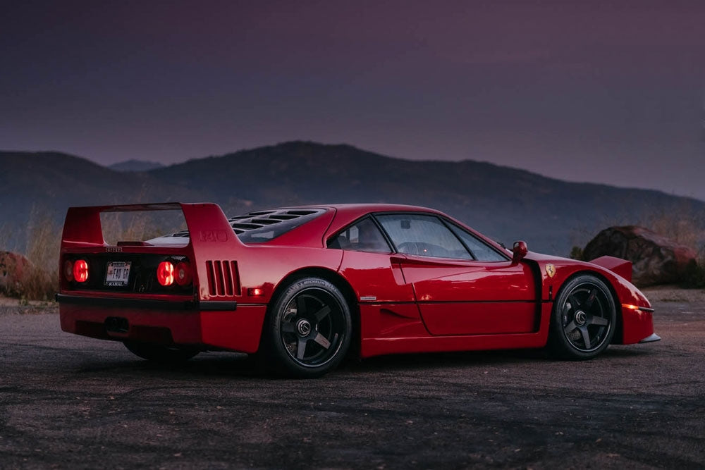 hre rs105 forged wheels ferrari f40 4