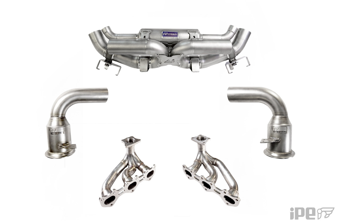 IPE Exhaust full system Porsche 992 in titanium