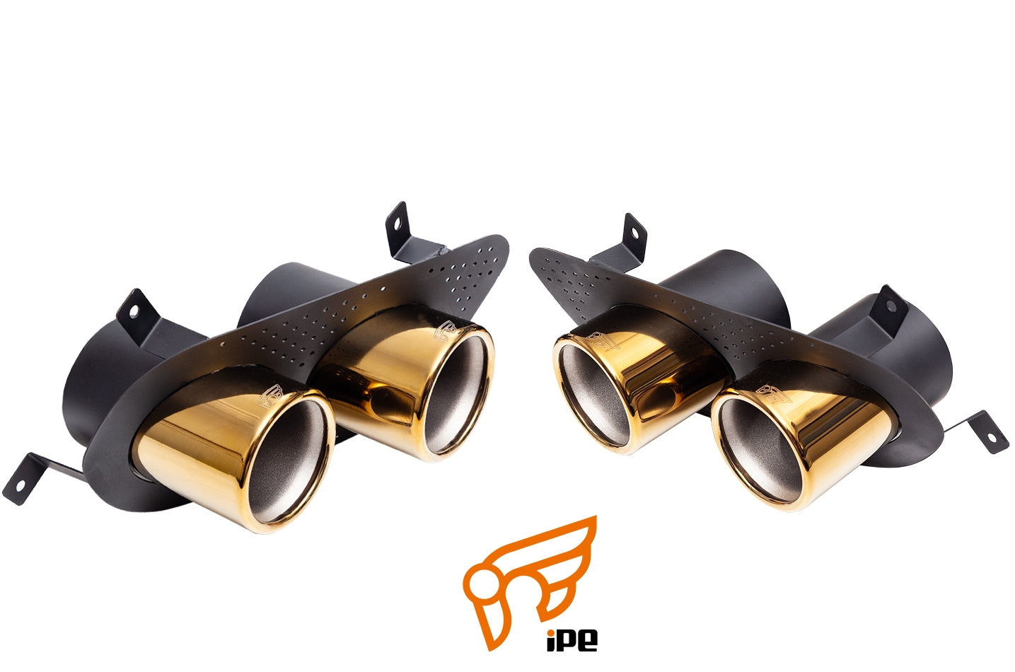 ipe gold tailpipes ferrari 812 superfast
