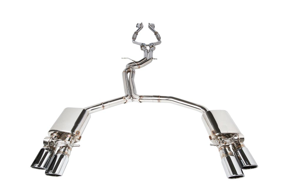 ipe innotech performance exhaust performance line audi c7 a6 a7 full system 3 7