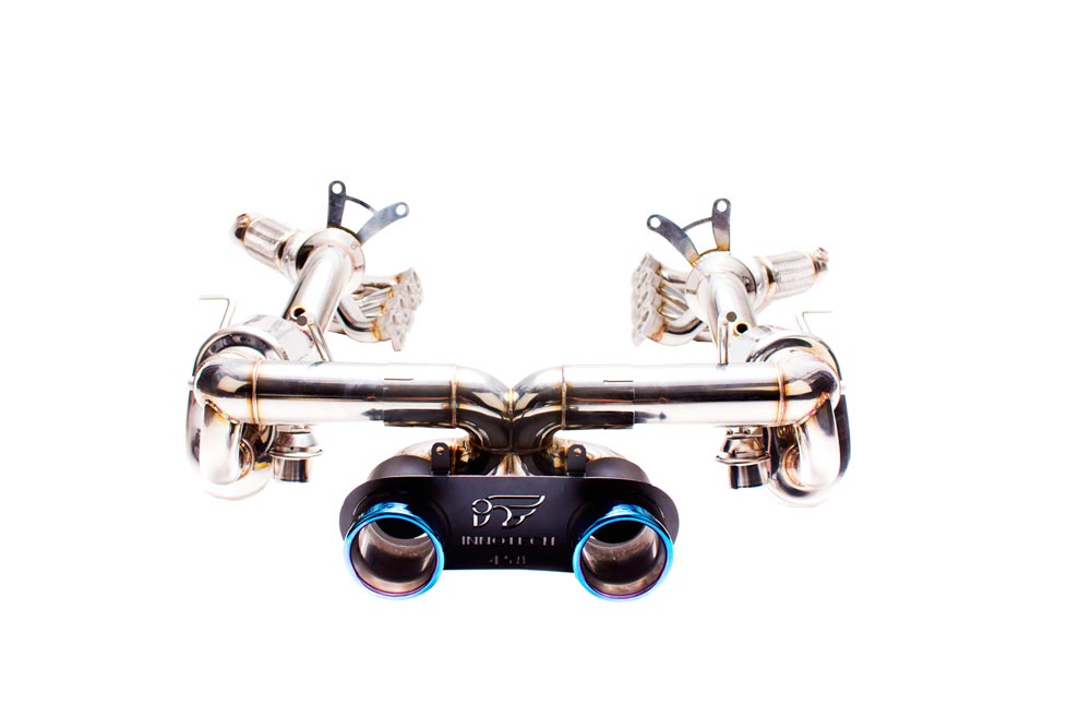 ipe innotech performance exhaust performance line ferrari 458 italia full evolution system 1