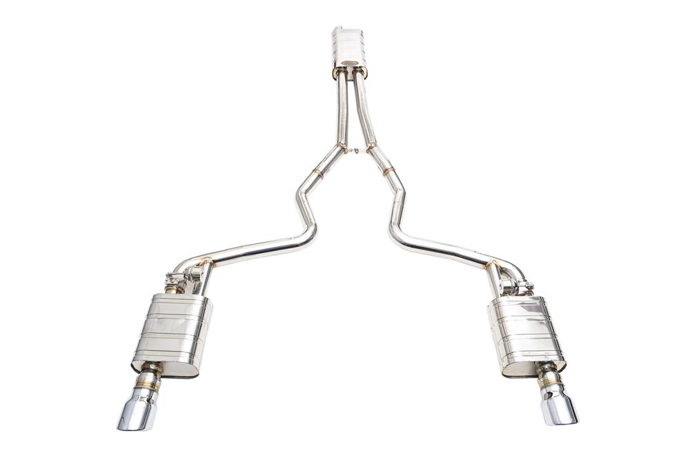 ipe innotech performance exhaust performance line ford mustang 2 3t ecoboost mid pipe valvetronic muffler remote control module tips 5
