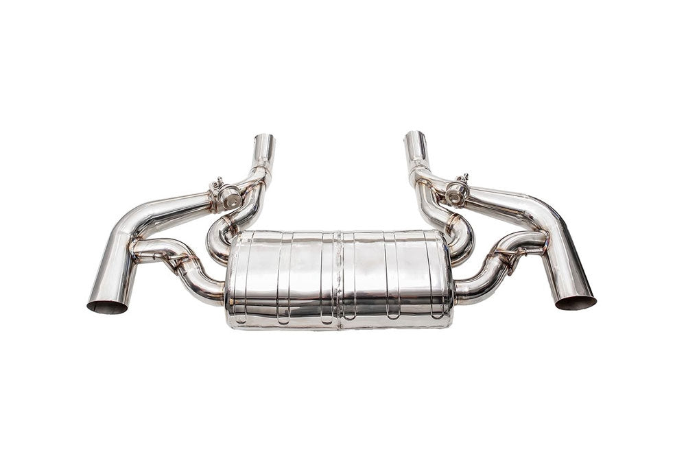 ipe innotech performance exhaust performance line mercedes benz c190 amg gt muffler