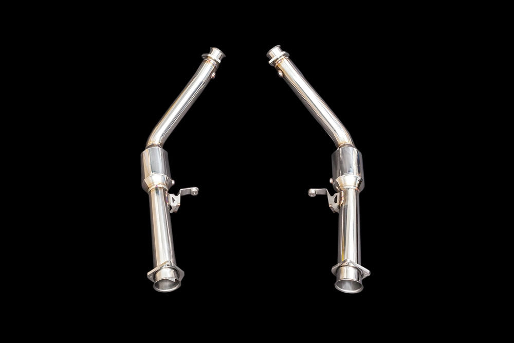 ipe innotech performance exhaust performance line mercedes benz w463 g63 amg cat pipes 1
