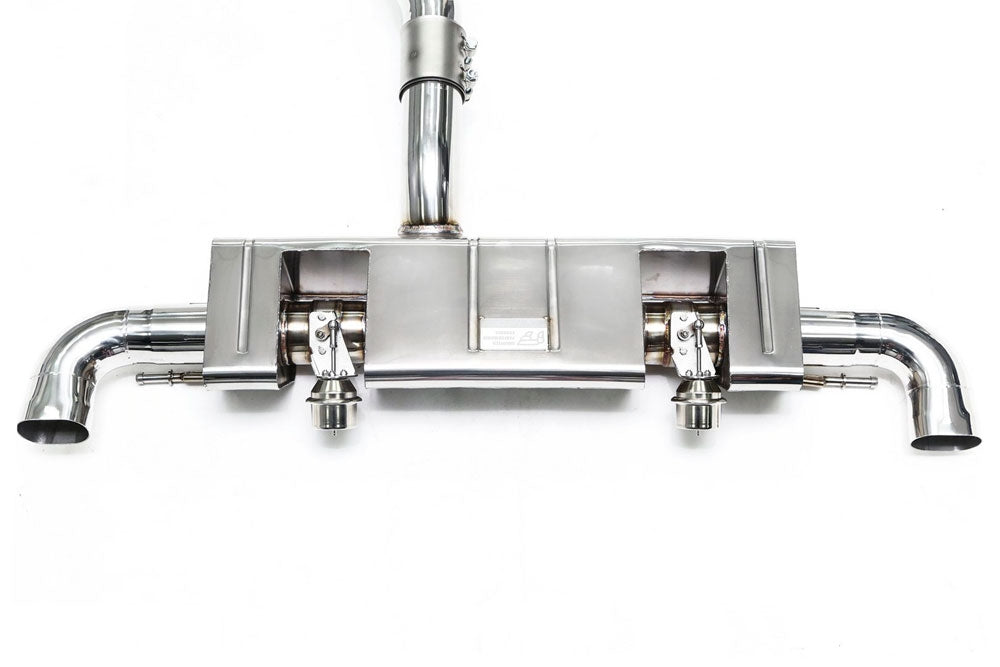 ipe innotech performance exhaust performance line mercedes benz x156 gla45 amg muffler 2