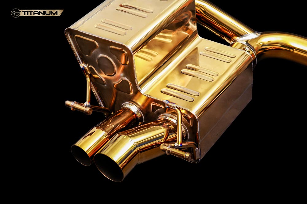 ipe innotech performance exhaust titanium line mercedes benz w205 c63 amg valvetronic muffler remote control module 1