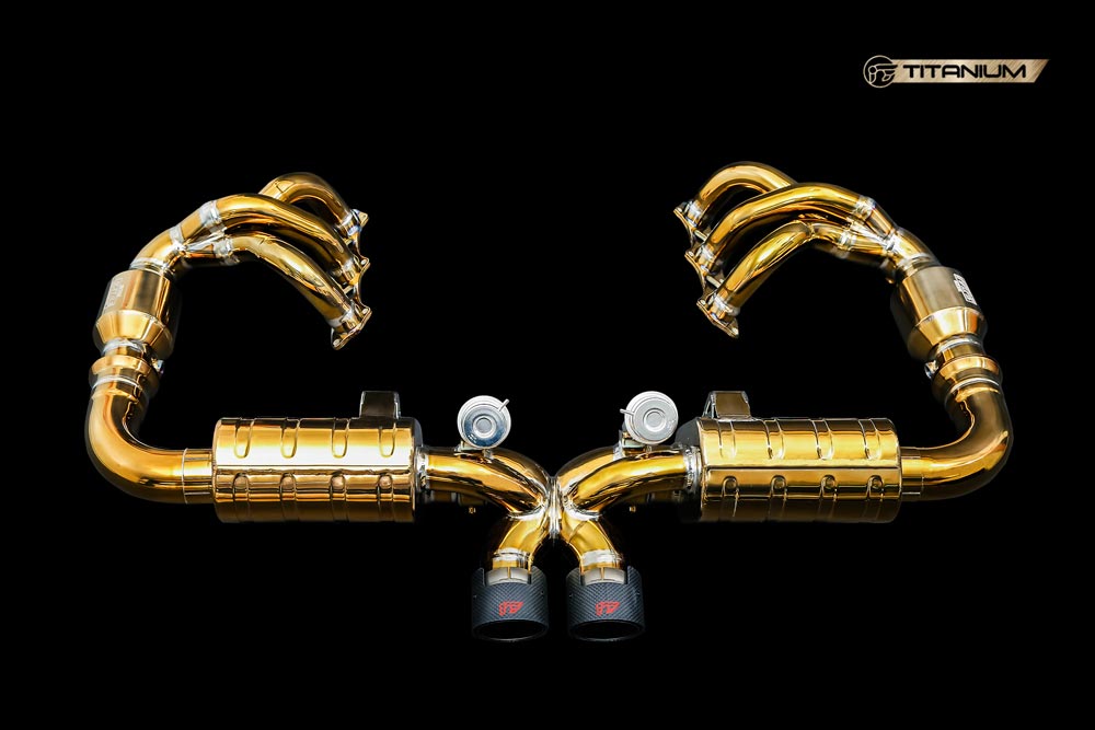 ipe innotech titanium exhaust performance line porsche 991 gt3 rs full system 6