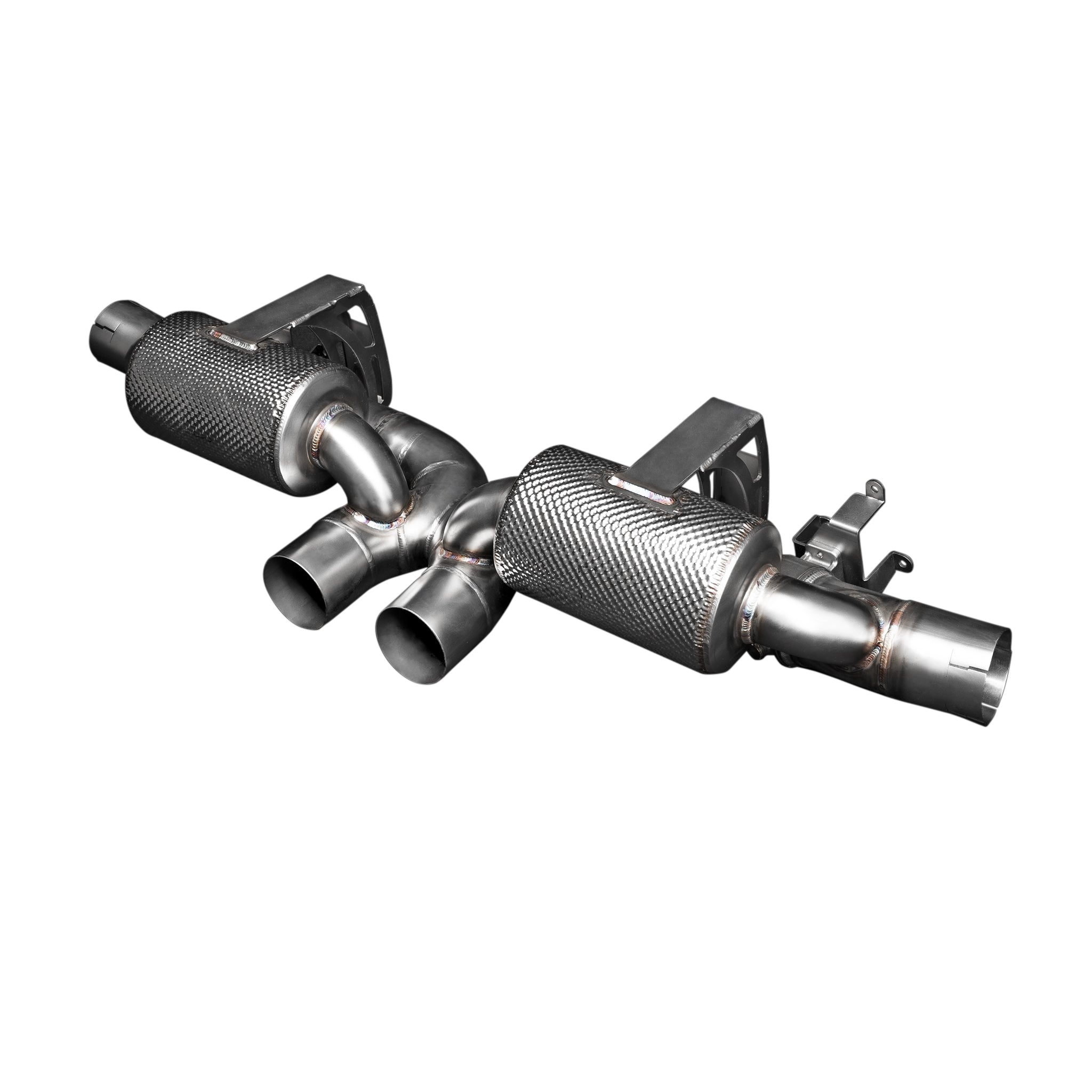ipe 992 gt3 muffler exhaust stainless steel