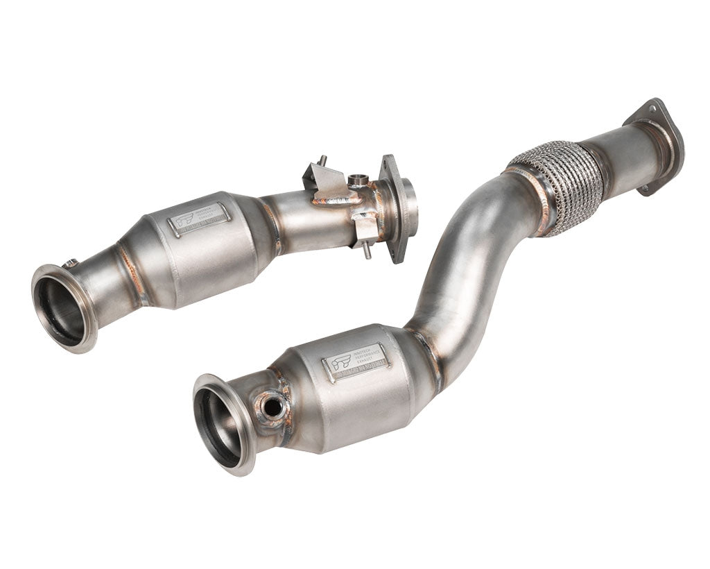 IPE downpipes BMW G80 M3 and G82 M4