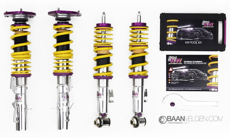 KW Clubsport coilovers for Audi A3, S3 and RS3