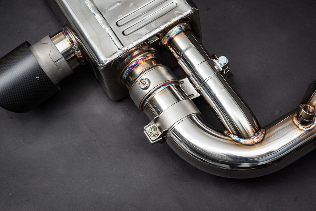 porsche 991 2 s 4s catpipe detail 1
